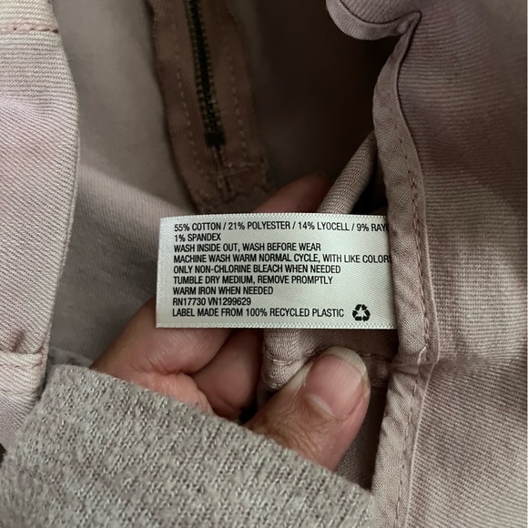 Wild Fable | Seamed Denim Rose Pink Mini Skirt - Picture 6 of 6